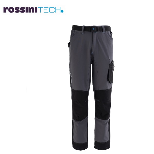 Pantalone Rainold Multistagione Grigio con inserti in Ripstop